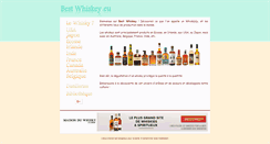 Desktop Screenshot of bestwhiskey.eu