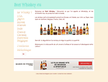 Tablet Screenshot of bestwhiskey.eu